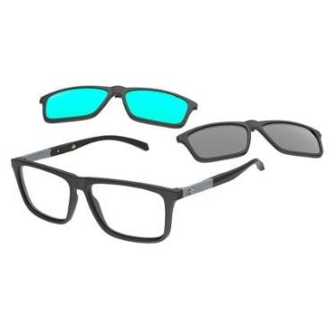 Imagem de Armação De Óculos Mormaii Swap 7 M6176abc60 Preto Fosco cat1-Masculino