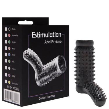 Imagem de Meia Capa Peniana Com Estimulador Kgel, Preto