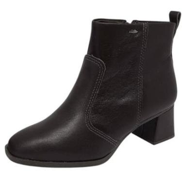 Imagem de Bota Feminina Salto Bloco Conforto Elegante Moderna Dakota-Feminino