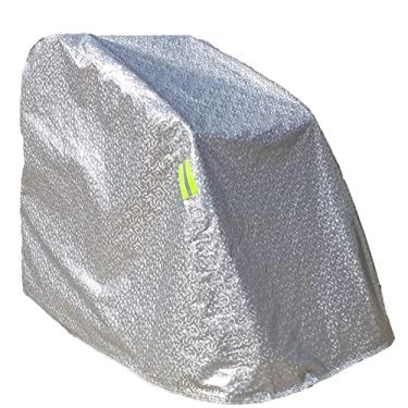 Imagem de BOOFIRE Capas Para Cadeira De Rodas, Acessórios Impermeáveis Scooter Mobilidade Ao Ar Livre, Armazenamento Viagem, Energia Elétrica Adultos, Preservação Calor, Espessamento (39" × 27" 35" (100*70*90