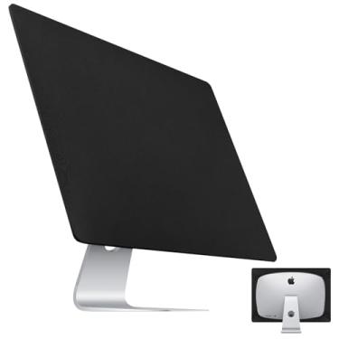 Imagem de CaSZLUTION Capa Protetora Contra Poeira Para Monitor Compatível Com Apple Imac 27", Protetor De Tela Nylon 27" A1312 / A1419 A2115 A1862 (27 Polegadas, Preto)