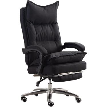 Imagem de Presidente executivo Presidentes executivas para cadeira de escritório amigável e confortável para a pele, cadeira de jogo reclinável com apoios de braço de ligação, carga de 330 libras, cad