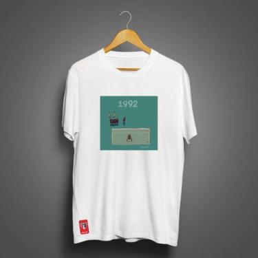 Imagem de Camiseta São Paulo Masculina Zé Carretilha Ninho Da Coruja - M. Trajan