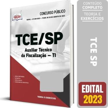 Imagem de Apostila Tce Sp 2023 - Auxiliar Técnico Da Fiscalização Ti - Apostilas