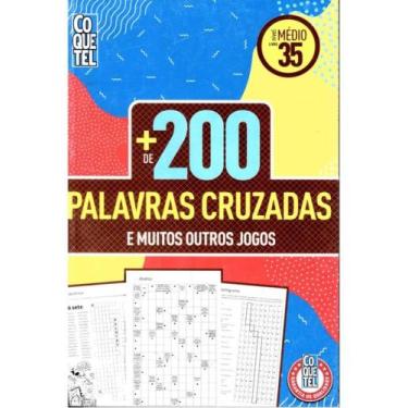 Imagem de Livro mais 200 palavras cruzadas nível médio 35 - COQUETEL - NF