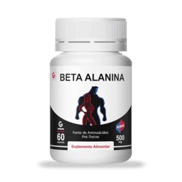 Imagem de Beta Alanina 500mg 60 Cápsulas – Genature Energia