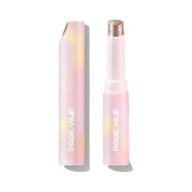 Imagem de Sombra Em Bastão Creme Brilhante E Cintilante Com Aplicador Giratório 