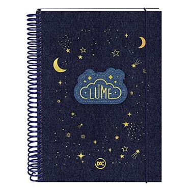 Imagem de Caderno Colegial 1/4 Com 10 Matérias Fechamento Em Elástico - DAC Lume 3595