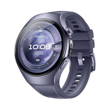 Imagem de SmartWatch, HUAWEI WATCH 5 46mm, Tecnologia X-TAP Multissensorl, Chamadas de Celular com eSIM, Dois Modos de Bateria, Compatível com Android e com iOS, Roxo