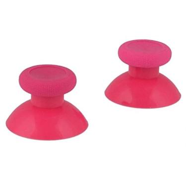 Imagem de Boné Joystick com palito analógico para controle Xbox One, capa de borracha para cogumelo, rosa