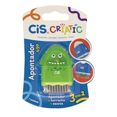 Imagem de Apontador Com Deposito Decor. Cis Criatic 3 Em 1 3 Modelos - SERTIC