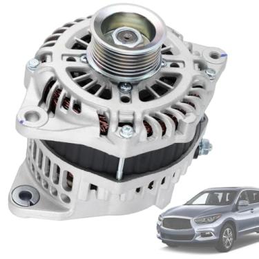 Imagem de Alternador 150 A 12 V FIT Nissan Pathfinder V6 3,5 L (2013-2017) / L4 2,5 L (2014), Murano V6 3,5 L (2015-2017), Infiniti QX60 & JX35 V6 3,5 L (2015-2017), Infiniti QX60 & JX35 V6 3,5 L (2015-2017