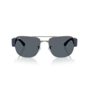 Imagem de Óculos de Sol Ray-Ban 0RB3756 004/R5 Tam 59 / Chumbo - Lentes Azul
