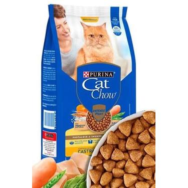 Imagem de Ração Seca Nestlé Purina Cat Chow Adultos Defense Plus Frango para Gat