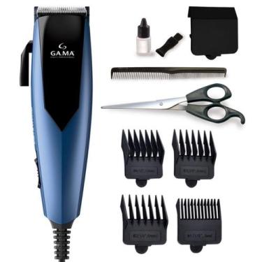 Imagem de Cortador De Cabelo Gama Italy Profissional 9 Acessórios Magnetic 7w Ma