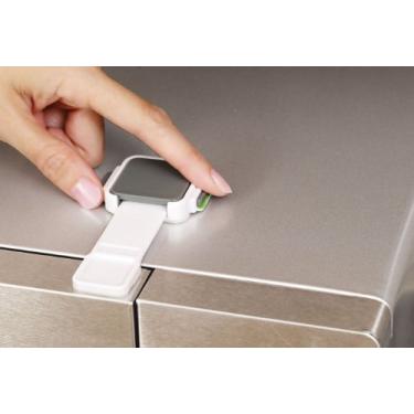 Imagem de Trava Dupla para Eletrodomésticos, Munchkin, Preto/Branco