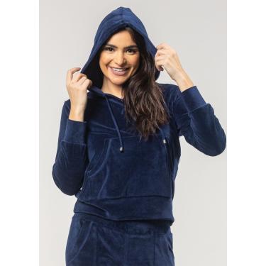 Imagem de Blusa Pau a Pique Básico Plush Azul Marinho