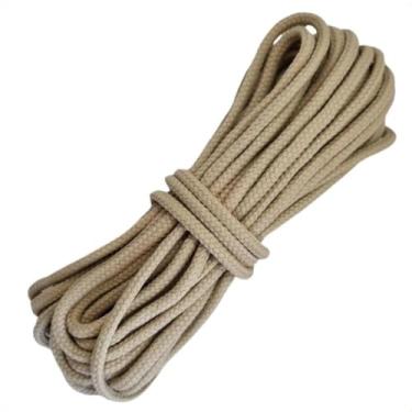 Imagem de Corda Náutica De Polipropileno 6 Milímetros 5mts 10mts 20mts (Areia,5 Metros)