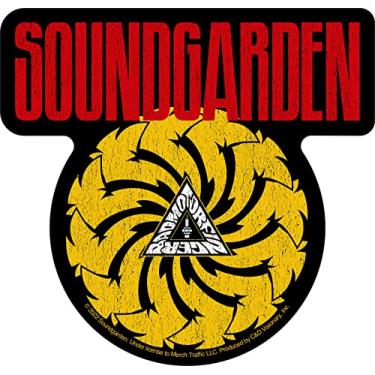 Imagem de Adesivo com logotipo amarelo Soundgarden
