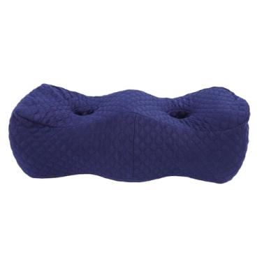 Imagem de Miriam Song Travesseiro de perna de espuma viscoelástica com suporte de joelho - Almofada ortopédica de joelho para quem dorme de lado, para casa, estudo ou dormir