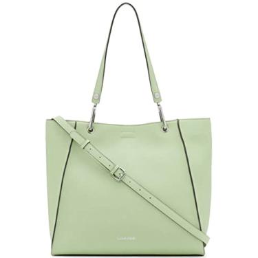 Imagem de Calvin Klein Bolsa Reyna Norte/Sul, Pepino, One Size