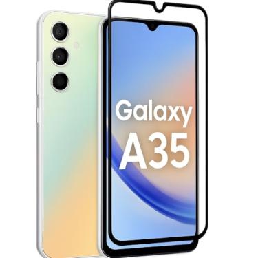 Imagem de Película Protetora de Cerâmica para Samsung Galaxy A35 5G - – Anti-Riscos, Alta Sensibilidade, Cobertura Total