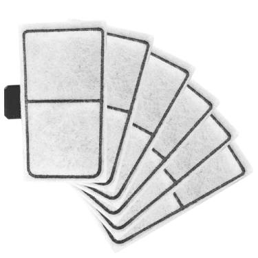 Imagem de MTQY 6 peças de substituição de cartucho de filtro preto 9,5 x 5,5 cm filtro de aquário compatível com aquários de mesa