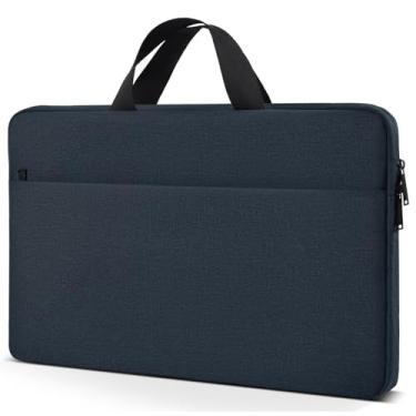 Imagem de Capa para monitor portátil de 61 cm, bolsa de transporte acolchoada à prova de choque para monitores portáteis de 60,5 a 61 cm (suporte ajustável), capa para monitor resistente à água com bolso para