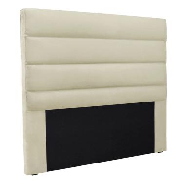 Imagem de Cabeceira Estofada Nubia 160cm Queen Size Veludo - Adj Decor Cor Rosa-2227