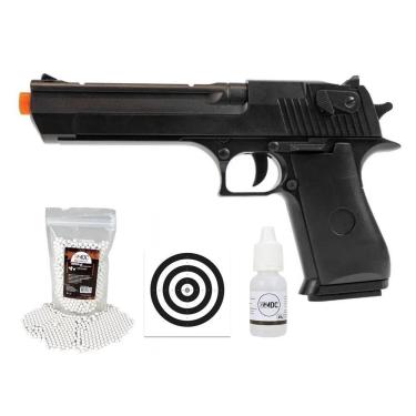 Imagem de Pistola De Airsoft Vg Desert Eagle V30 Mola 6mm Rossi+itens