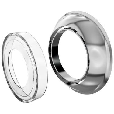 Imagem de Canopla Sifão Abs Universal Cromada - 030449 - BLUKIT