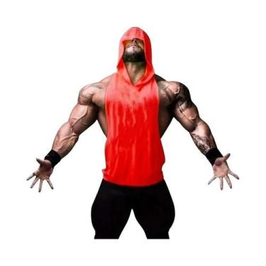 Imagem de Camiseta Regata Masculina De Algodão Com Estampa De Caveira, Sem Manga