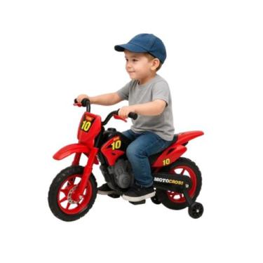 Imagem de Moto Elétrica Infantil Motocross Homeplay - Homeplay Xplast