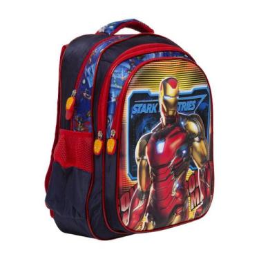 Imagem de Mochila Infantil De Costas Homem De Ferro Avengers Juvenil - Toys 2U