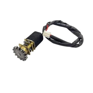 Imagem de N20 Full Metal Gearbox Gear Electronic Starter DC 3V-6V 96RPM velocidade lenta alto torque com 14 dentes taxa de redução de engrenagem de metal 1:212
