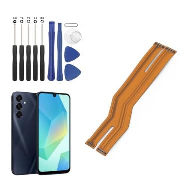 Imagem de Cabo flexível de substituição da placa principal para Samsung Galaxy A16 5G SM-A166B A166U Cabo flexível para tela de placa-mãe Samsung A16 5G Conjunto de cabo flexível com ferramentas