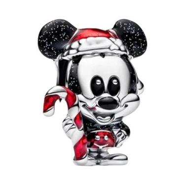 Imagem de Pingentes De Minnie, Mickey E Pato Donald Para Pulseira De Prata, Cola