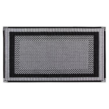 Imagem de Tapete 0,50x0,80 tapetinho capacho sisal lancer não escorrega moderno 