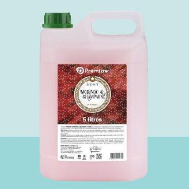 Imagem de Sabonete Líquido Morango e Champagne Mãos Rosto Corpo Premisse 5L