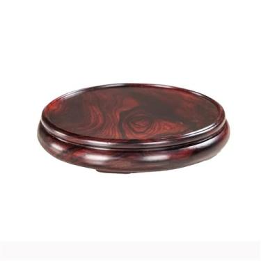 Imagem de Decoração de casa bule de chá base de bonsai rack de exibição de galho azedo avermelhado, suporte de cristal para vasos de flores para uso interno (grande)