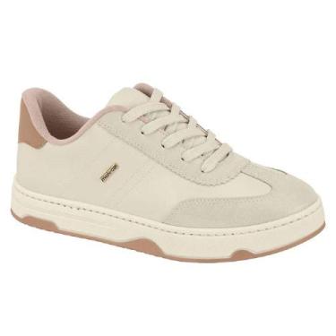 Imagem de Tenis moleca casual ref 5835.201.9696 feminino, Branco off, Bege, 39