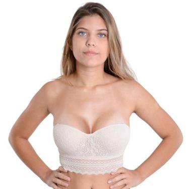 Imagem de Sutiã Bojo Bustiê Com Renda Trifil, 44, Suspiro