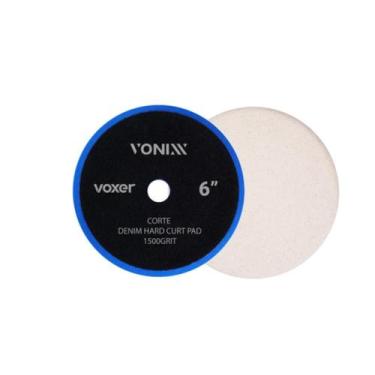 Imagem de Boina jeans voxer branca corte 6" - VONIXX