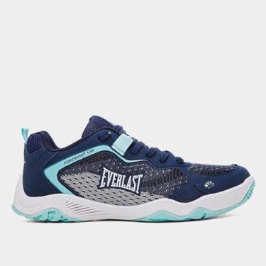 Imagem de Tênis Everlast Forceknit LW Feminino, Azul, Verde, 39