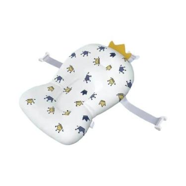 Imagem de Assento De Banho Portátil Ajustável E Dobrável Para Bebês, Almofada Fl