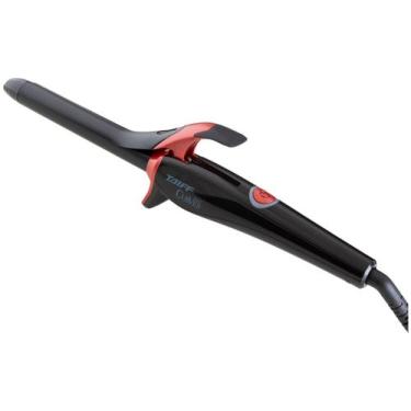 Imagem de Modelador de Cabelo Taiff Curves 19mm Bivolt, Preto e Cereja, 19mm, Bi