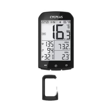 Imagem de Computador de Bicicleta Cycplus M1 com Bluetooth 5.0, ANT+ e GPS - Com