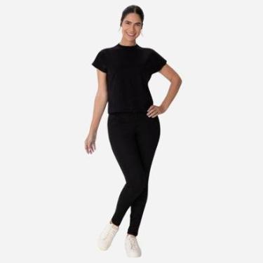 Imagem de Calça Feminina Skinny Em Sarja Com Elastano - Malwee-Feminino