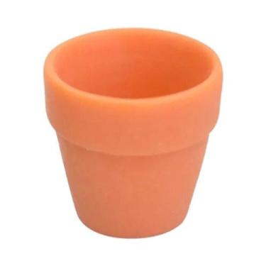 Imagem de Mini Vasos De Flores Em Resina De Argila 10 Peças Terracota Para Casa 