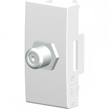 Imagem de Modulo Alumbra Siena Branco (Tomada Coaxial) 6030